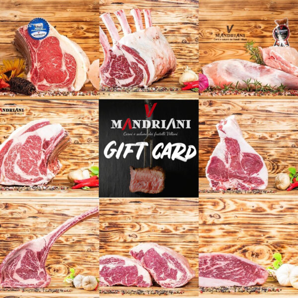 gift card mandriani